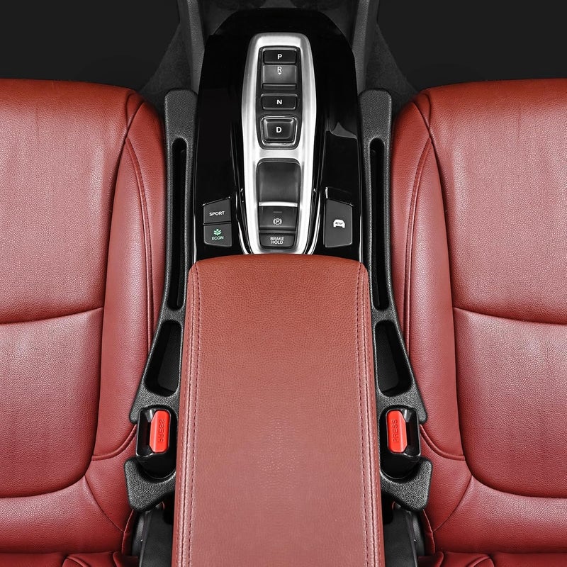 7F Car Seat Gap Filler, Organiser Between Seat and Centre Console, Universal Car Accessories, Fit SUV Truck Storage Beige - Image 5